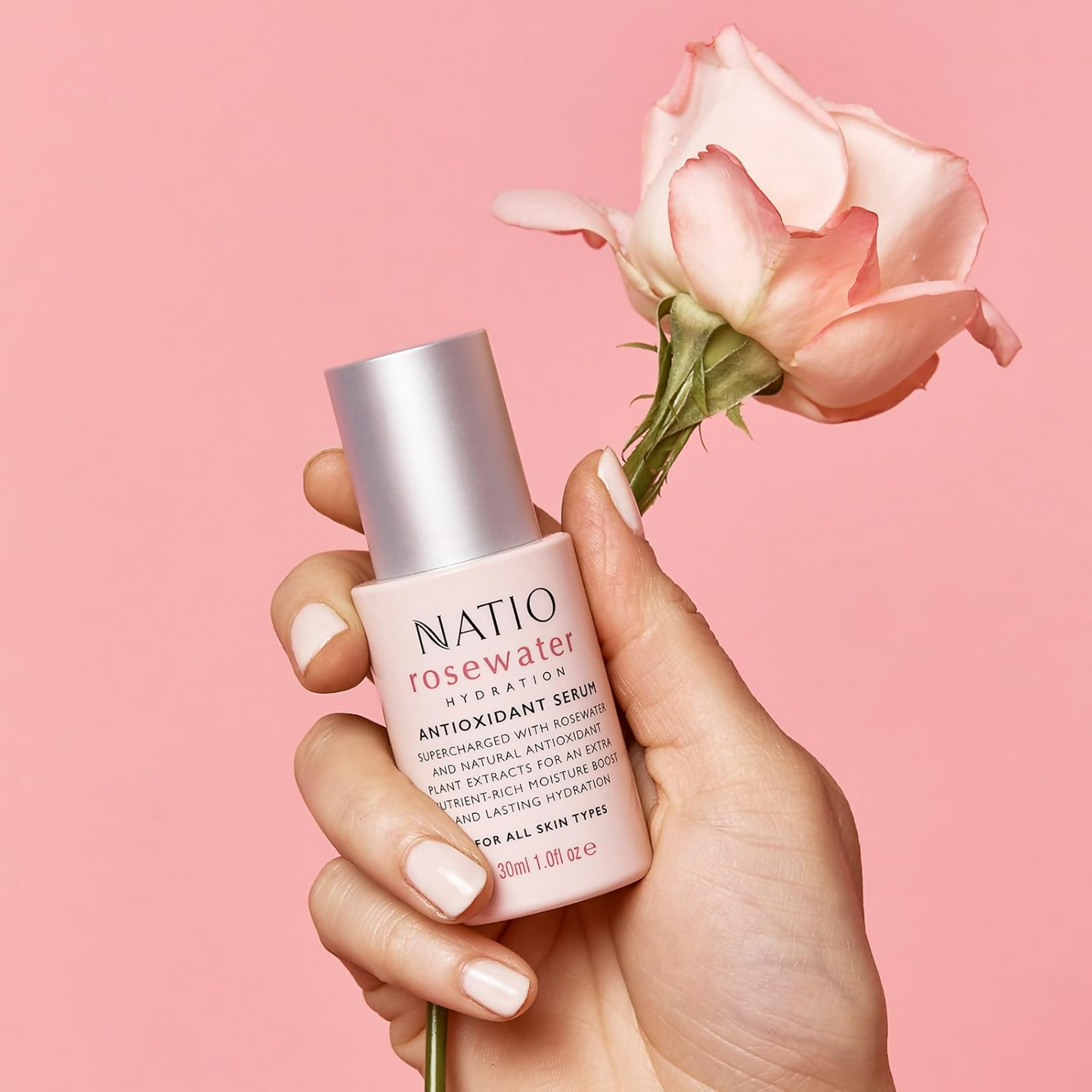 Natio Rosewater Antioxidant Serum
