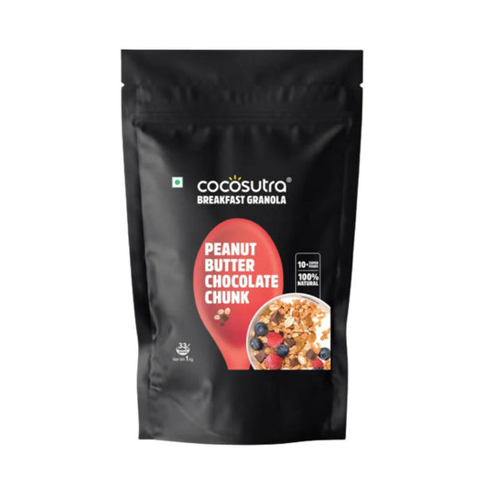 Buy Cocosutra Peanut Butter Chocolate Chunk Breakfast Granola from DrMediCart, Ship from India to USA