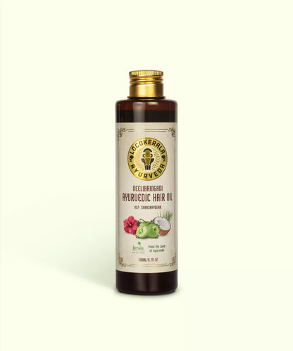 LocoKerala Neelibringadi Ayurvedic Hair Oil – For Healthy Scalp & Luxuriant Growth