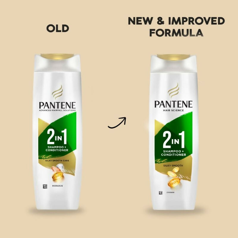 Pantene 2 In 1 Silky Smooth Care Shampoo + Conditioner