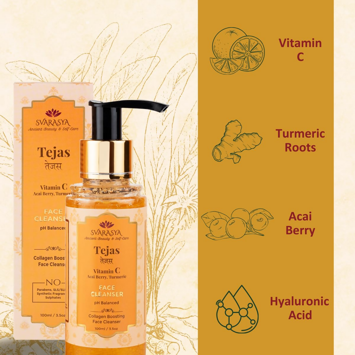 Svarasya Tejas Vitamin C Face Cleanser - DrMediCart