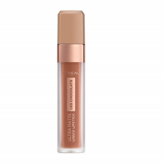 L'Oreal Paris Les Chocolats Ultra Matte Liquid Lipstick - 862 Volupto Choco - DrMediCart