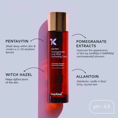 True Kind Daily Dew Pomegranate & Mint Hydrating Tonic Face Mist