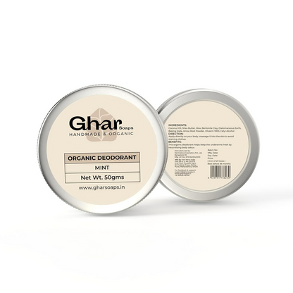 Ghar Soaps Organic Deodorant For Women And Men