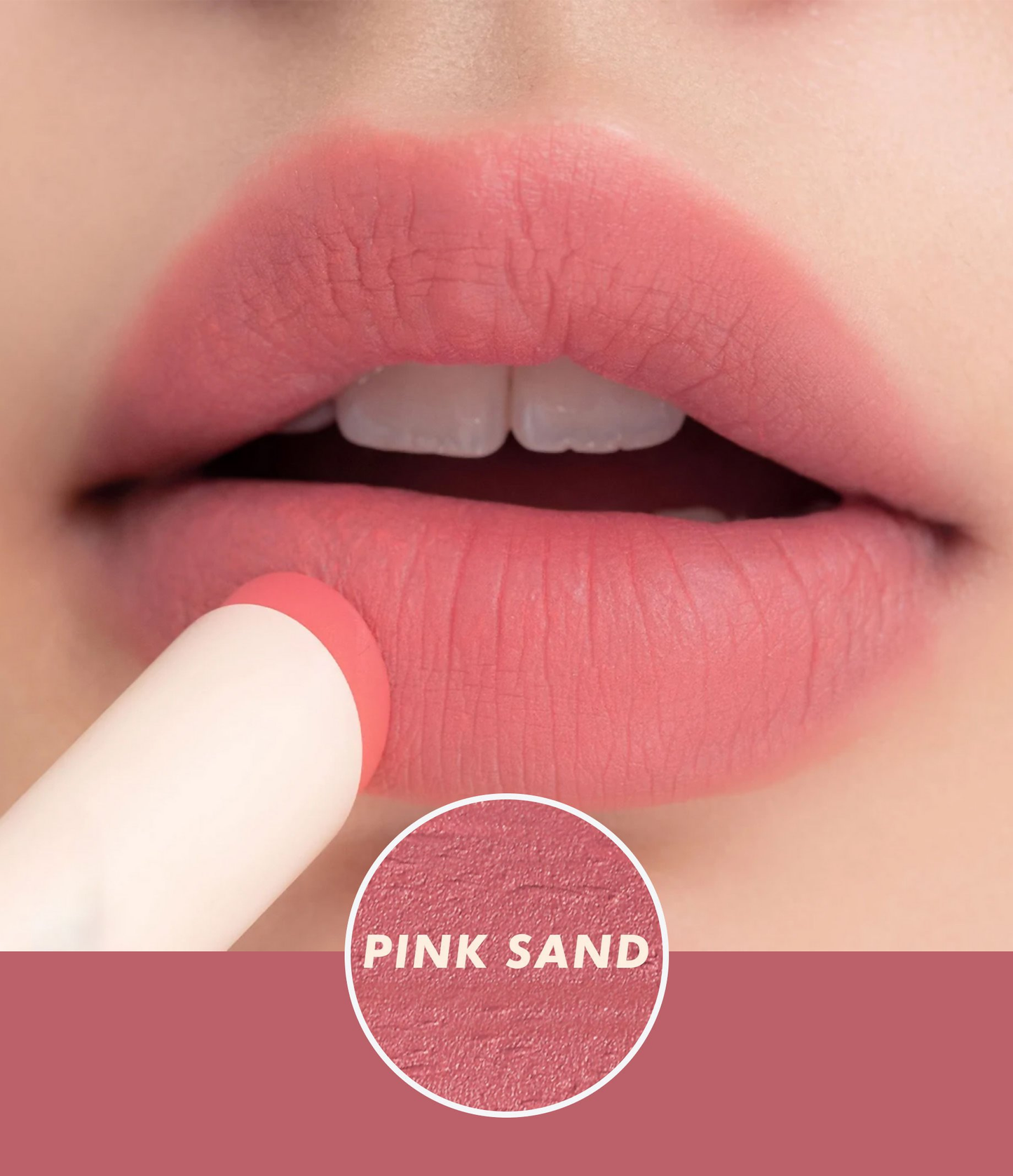 Rom&nd Zero Matte Lipstick - 10 Pink Sand