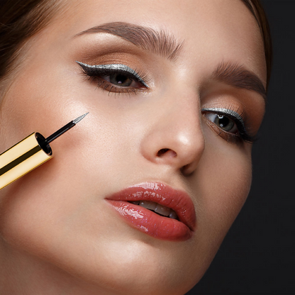 Lakme Glitterati Collection Shine Eyeliner  - Etheral White