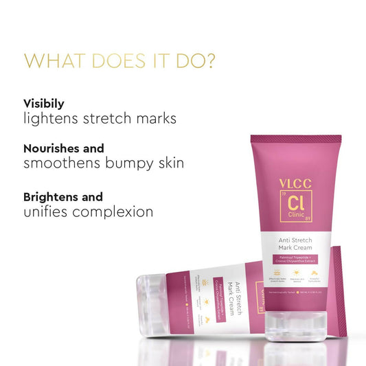 Buy VLCC Clinic Anti-Stretch Mark Cream from DrMediCart, Ship from India to USA