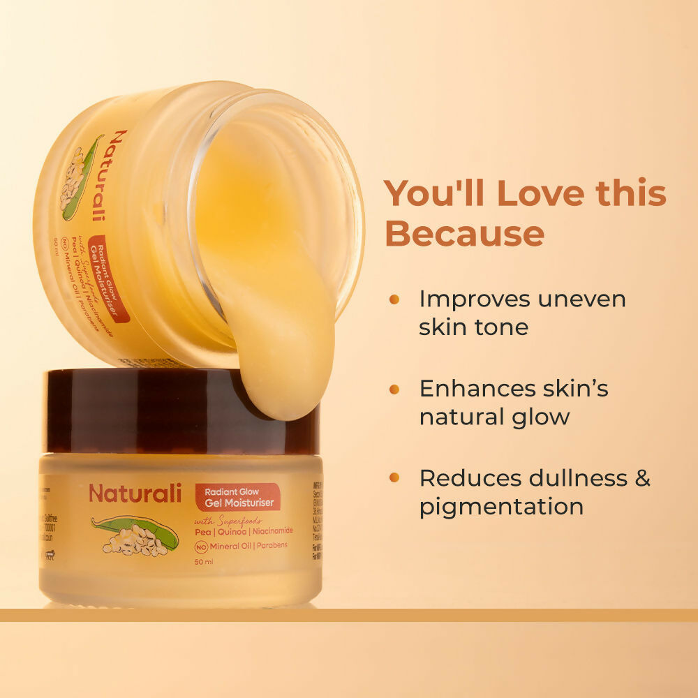 Naturali Radiant Glow Gel Moisturiser