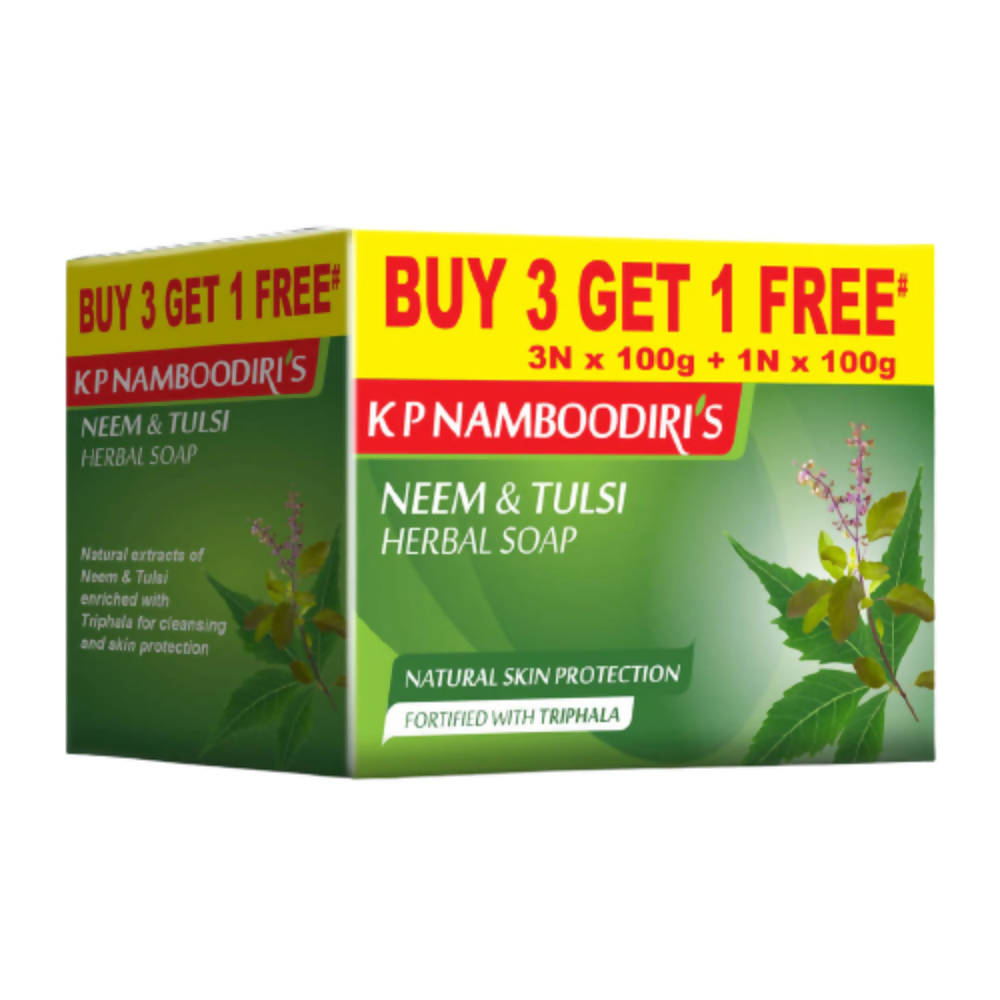 Kp Namboodiri's Neem & Tulsi Herbal Soap - buy in USA, Australia, Canada