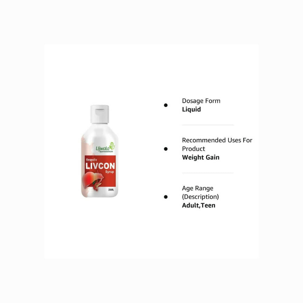 Ujwala Ayurvedashram Livcon Syrup