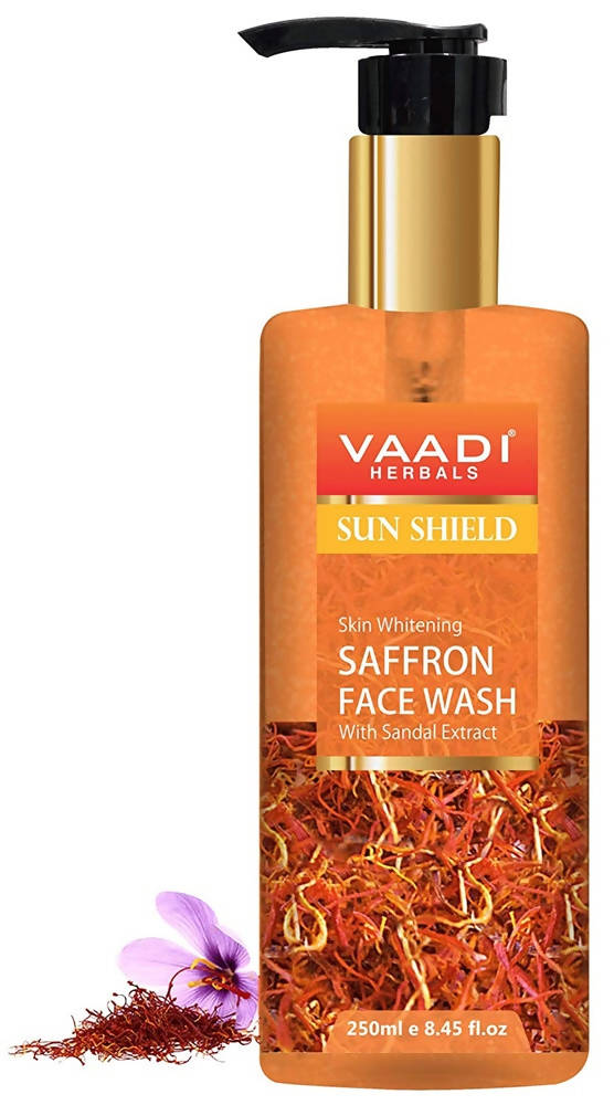 Vaadi Herbals Skin Whitening Saffron Face Wash With Sandal Extract - Drmedicart