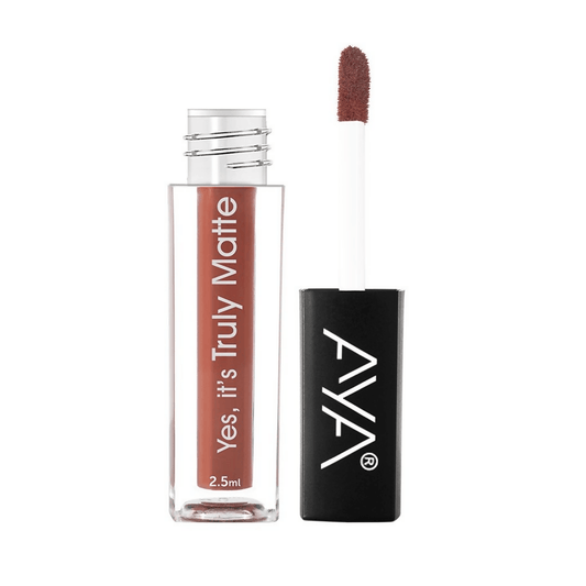 AYA Yes It's Truly Matte Liquid Lipstick - 02 Hazelnut