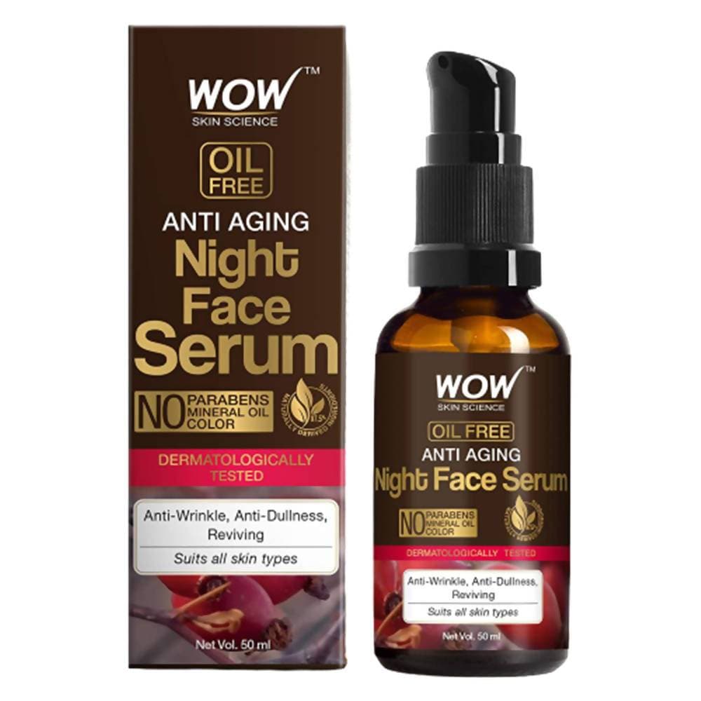 Wow Skin Science Oil Free Anti Aging Night Face Serum - Drmedicart