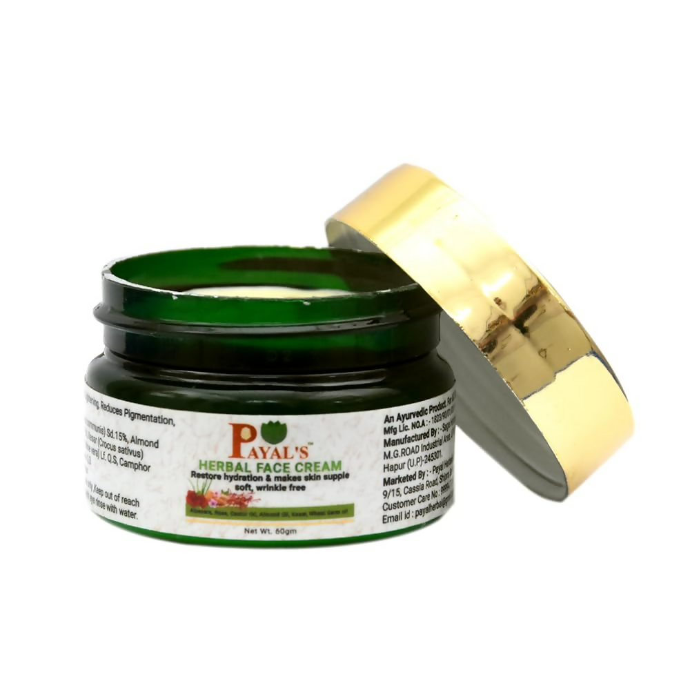 Payal's Herbal Face Cream Hydrating and Wrinkle-Free Formula