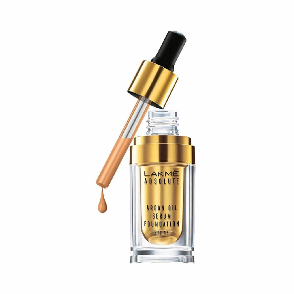 Buy Lakme Absolute Argan Oil Serum Foundation with SPF 45 - Natural Almond from DrMediCart, Ship from India to USA