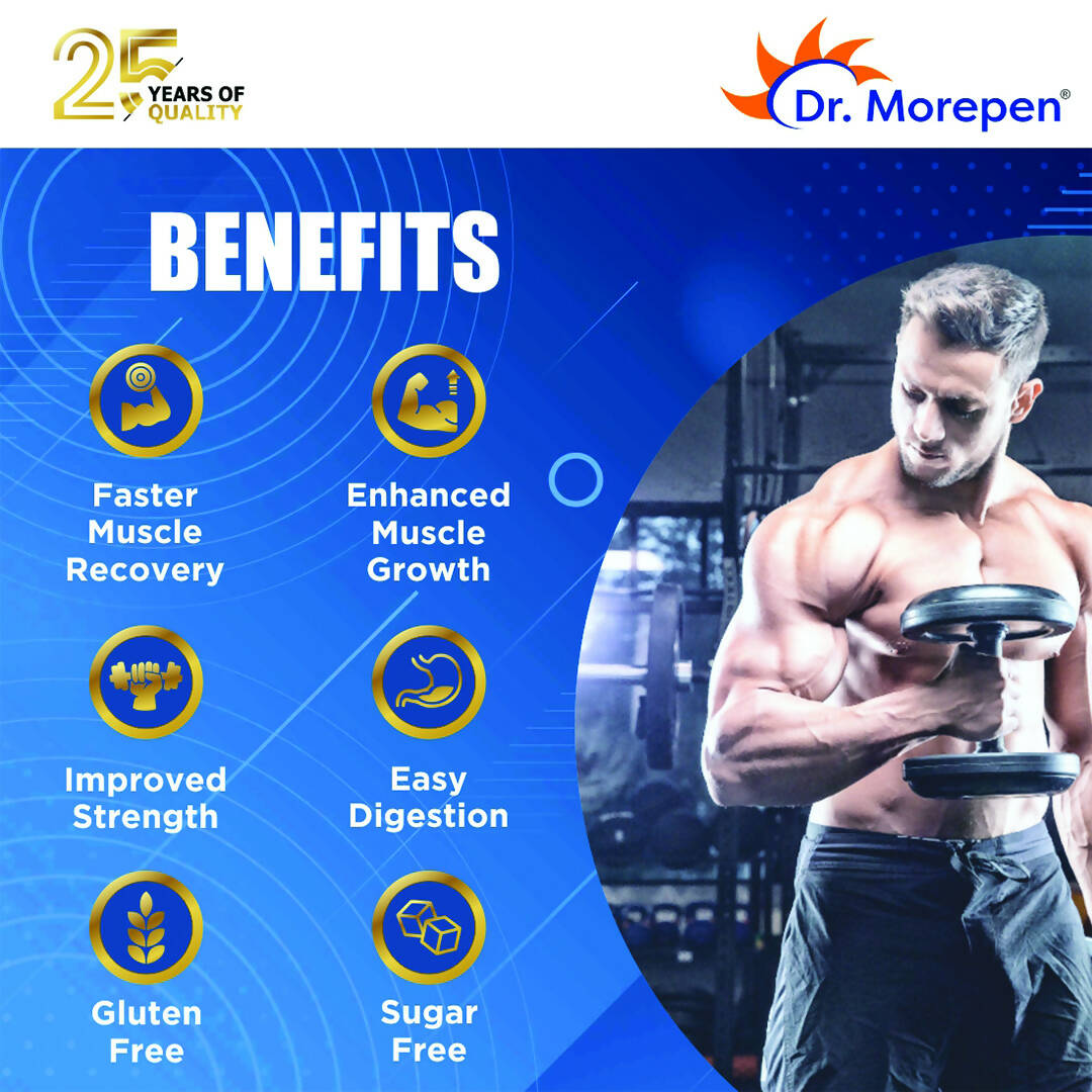 Dr. Morepen Muscle Food 100% Whey Protein - Mango Delight Flavour