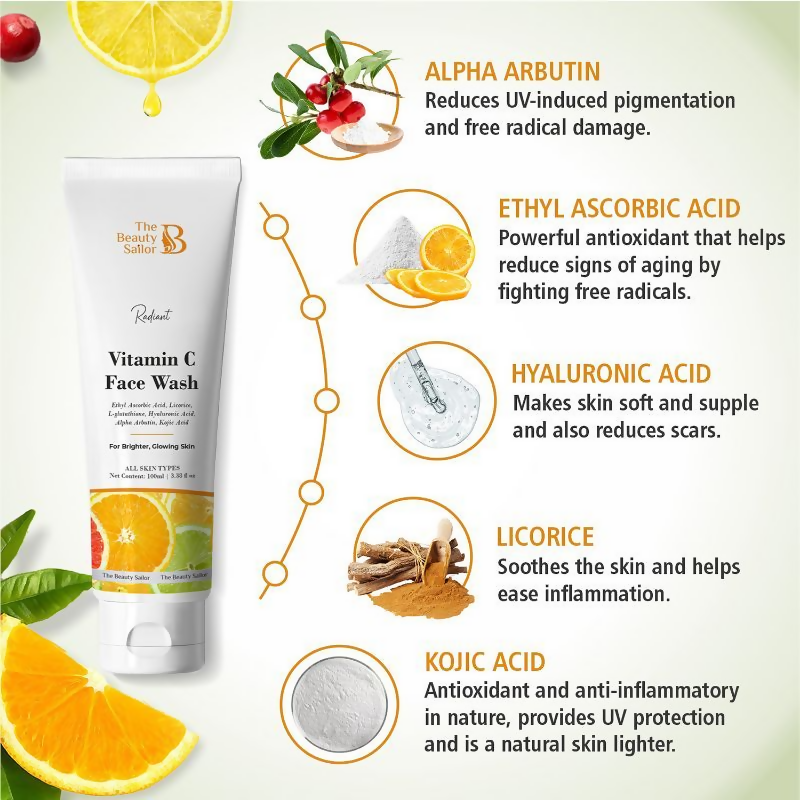 The Beauty Sailor Radiant Vitamin C Face Wash