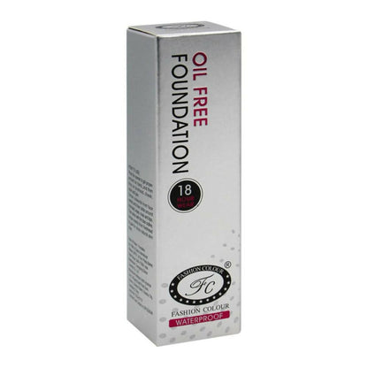 Fashion Colour Oil Free Waterproof Foundation-01 Warm Amber (Medium to Fair)