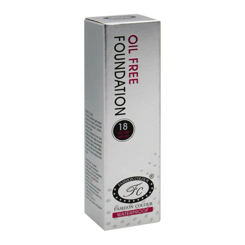 Fashion Colour Oil Free Waterproof Foundation-02 Honny Bisque (Medium To Dark)