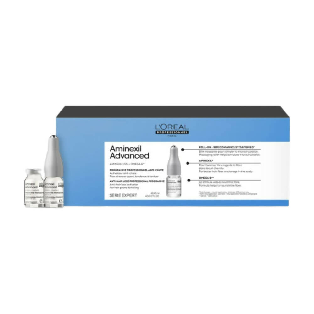 L'Oreal Paris Professionnel Scalp Advanced Anti-Hair Loss Activator Programme & Aminexil Advanced & With Omega 6 - DrMediCart