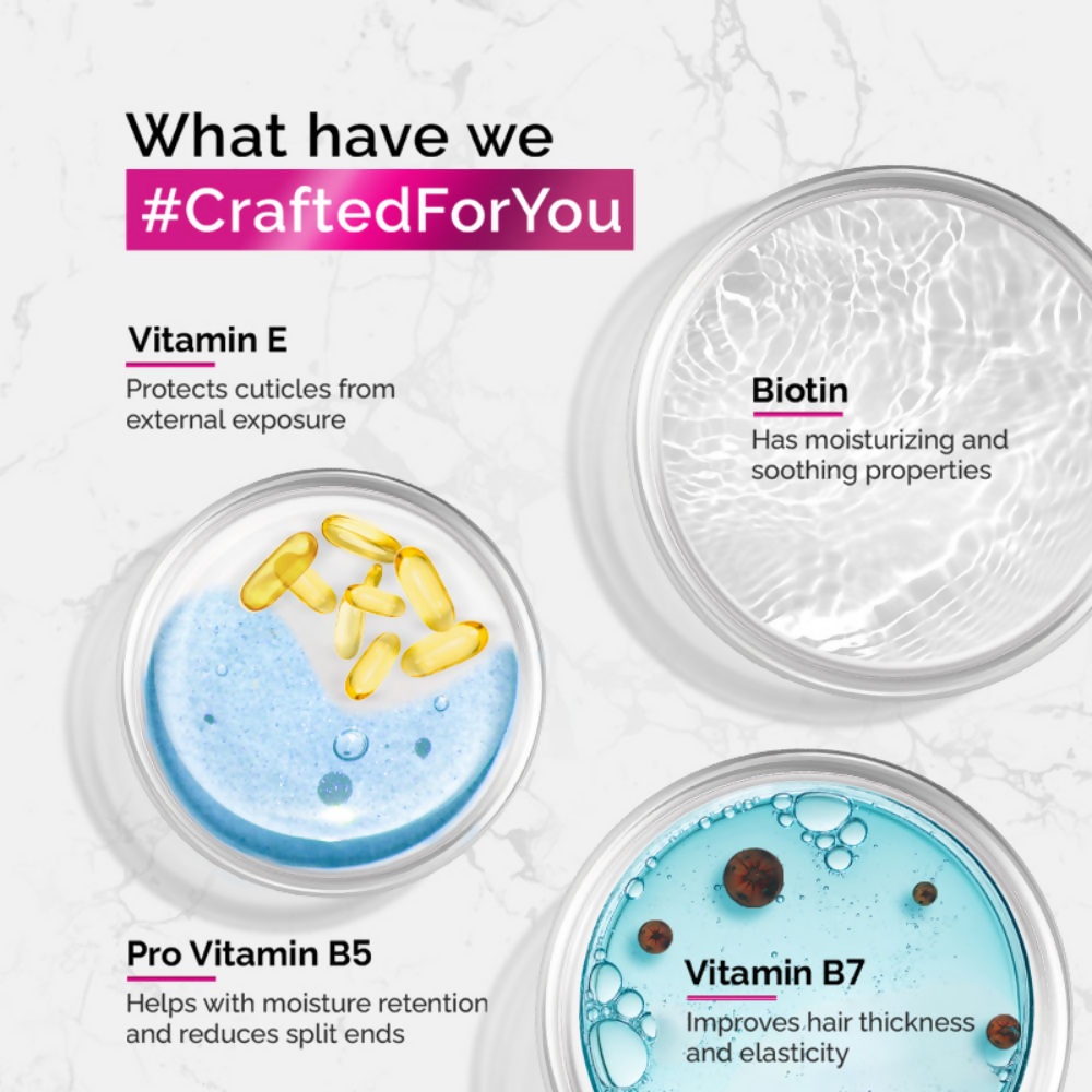 Streax Craft Repair Shampoo For Dry and Damaged Hair Repair With Pro Vitamin B-5