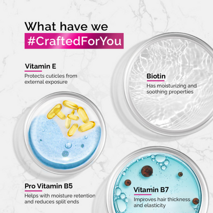 Streax Craft Repair Shampoo For Dry and Damaged Hair Repair With Pro Vitamin B-5