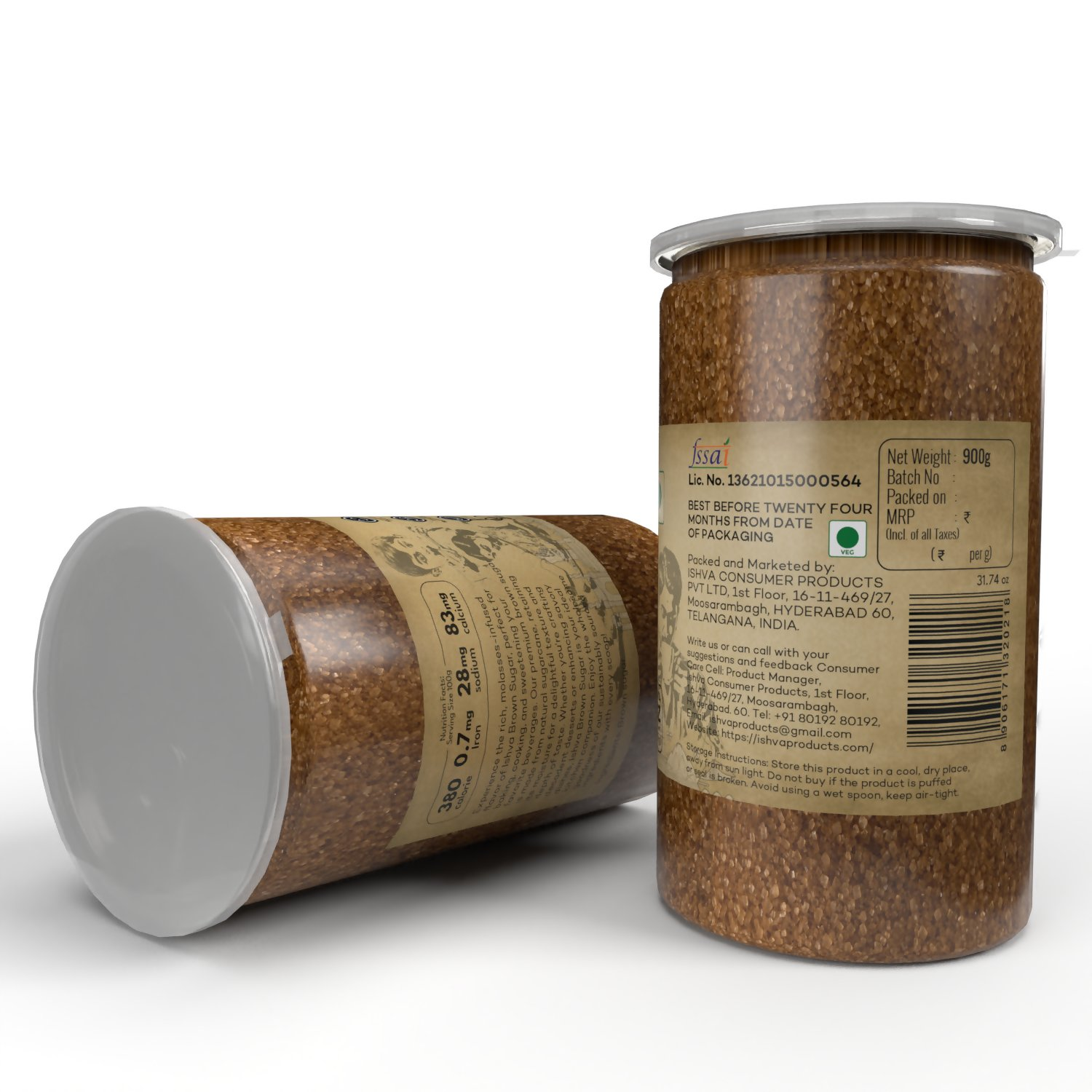 Ishva Raw Brownsugar