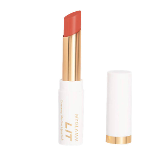 Myglamm LIT Creamy Matte Lipstick Bellini - DrMediCart
