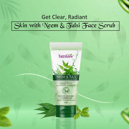 NutriGlow Neem & Tulsi Face Scrub