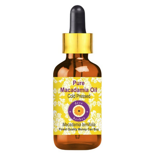 Deve Herbes Pure Macadamia Cold Pressed Oil