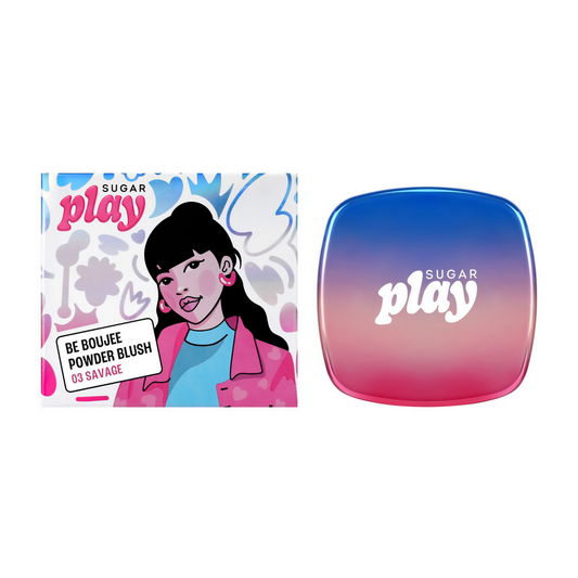 Buy Sugar Play Be Boujee Powder Blush - 03 Savage from DrMediCart, Ship from India to USA