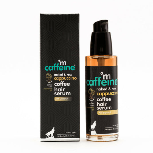 Buy mCaffeine Naked & Raw Cappuccino Coffee Hair Serum from DrMediCart, Ship from India to USA