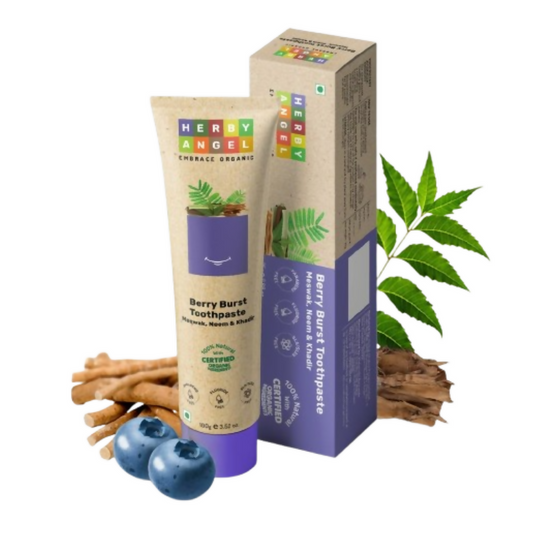 Herby Angel Baby Toothpaste Berry Burst - Herbal Kids