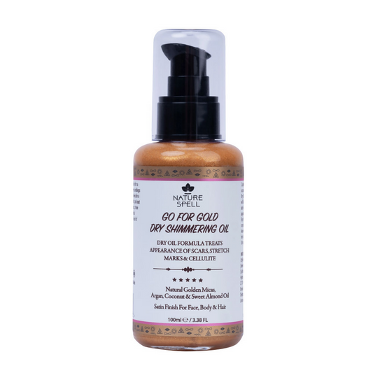 Nature Spell Go for Gold Dry Shimmer Oil