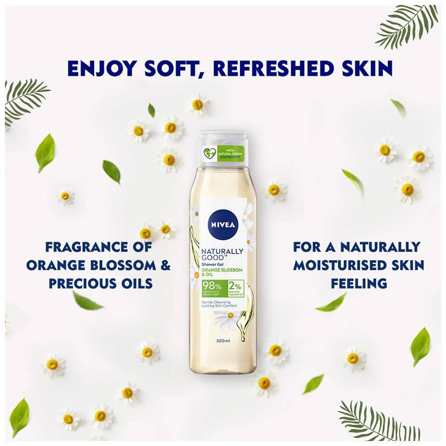 Nivea Naturally Good Orange Blossom & Oil Shower Gel