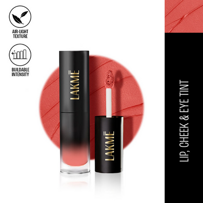 Lakme Xtraordin-Airy One-And-Done Lip, Eye & Cheek Tint - Candy Floss