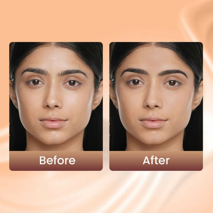 Swiss Beauty Matte Maxx Cover Foundation with Hyaluronic Acid & Vitamin E - 6 Deep Warm