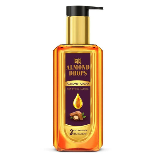 Buy Bajaj Almond Drops Almond + Argan Hair Oil from DrMediCart, Ship from India to USA