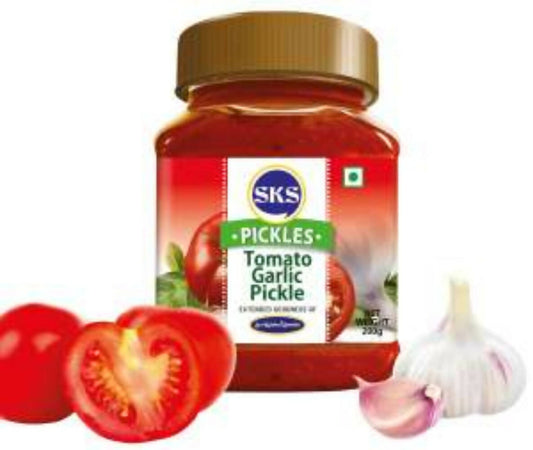 Buy Sri Krishna Sweets Tomato Garlic Pickle from DrMediCart, Ship from India to USA