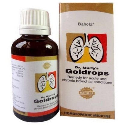 Bahola Homeopathy Dr. Murty's Gold Drops
