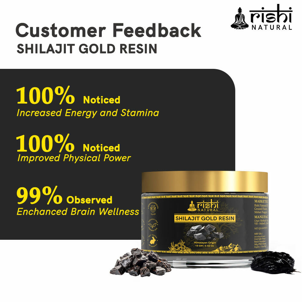 Rishi Natural Himalayan SJ Gold Resin