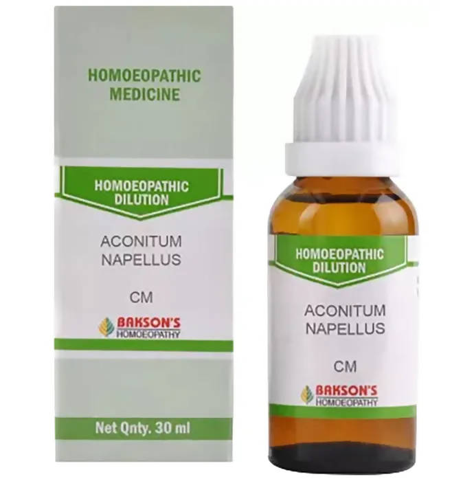 Bakson's Homeopathy Aconitum Napellus Dilution