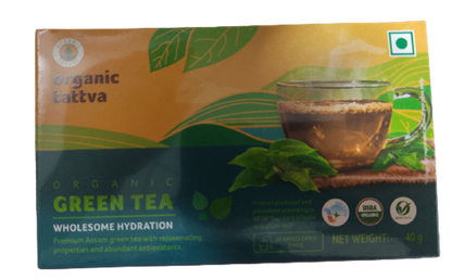 Buy Organic Tattva Green Tea Bags from DrMediCart, Ship from India to USA