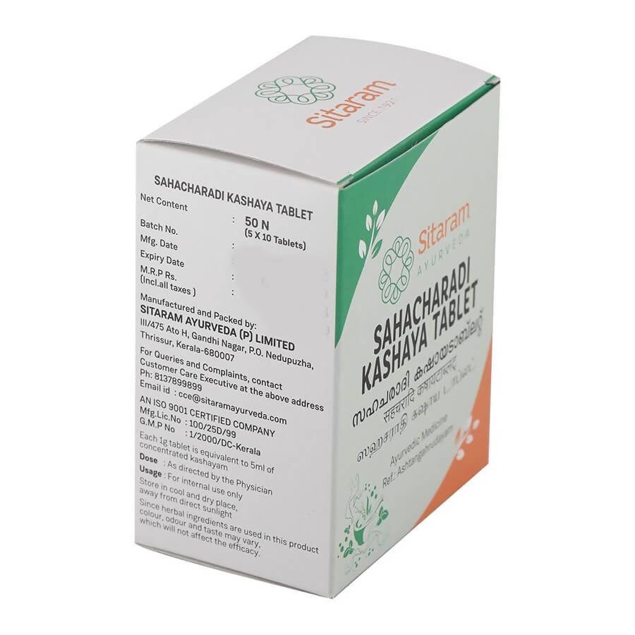 Sitaram Ayurveda Sahacharadi Kashaya Tablet