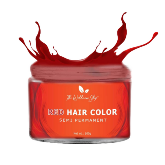 Buy The Wellness Shop Red Semi Permanent Hair Color from DrMediCart, Ship from India to USA