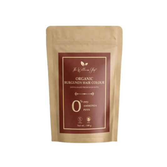 Buy The Wellness Shop Organic Burgundy Hair Colour from DrMediCart, Ship from India to USA