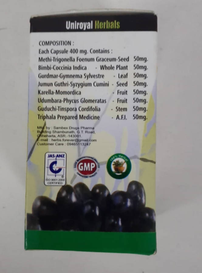 Uniroyal Herbals DY-B Pure Herbal Capsules