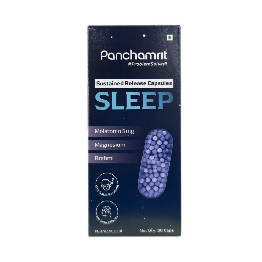 Panchamrit Sustained Release Capsules For Sleep with 5mg Melatonin