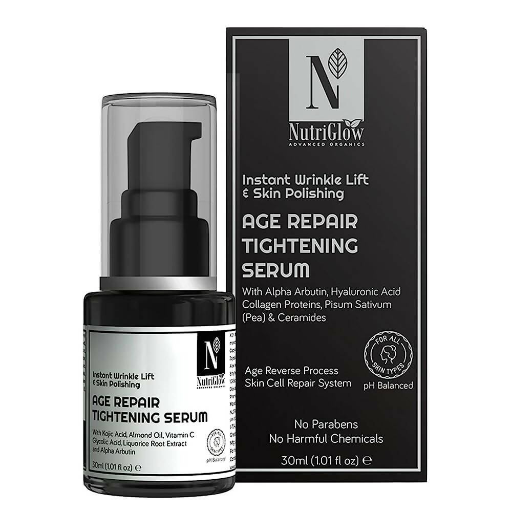 Buy NutriGlow Advanced Organics Age Repair Tightening Serum from DrMediCart, Ship from India to USA