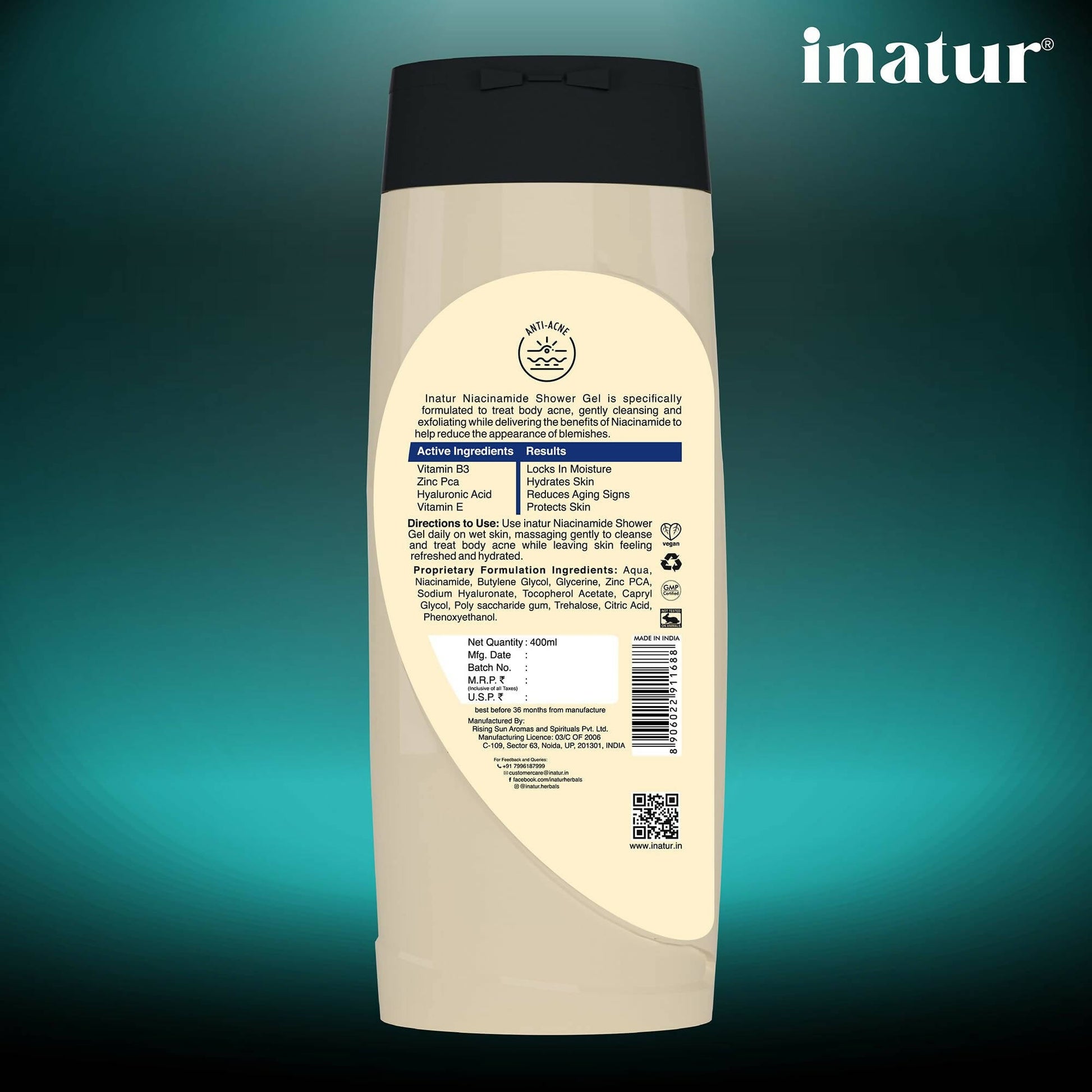 Inatur Niacinamide Shower Gel